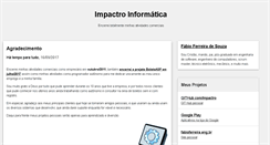 Desktop Screenshot of impactro.com.br